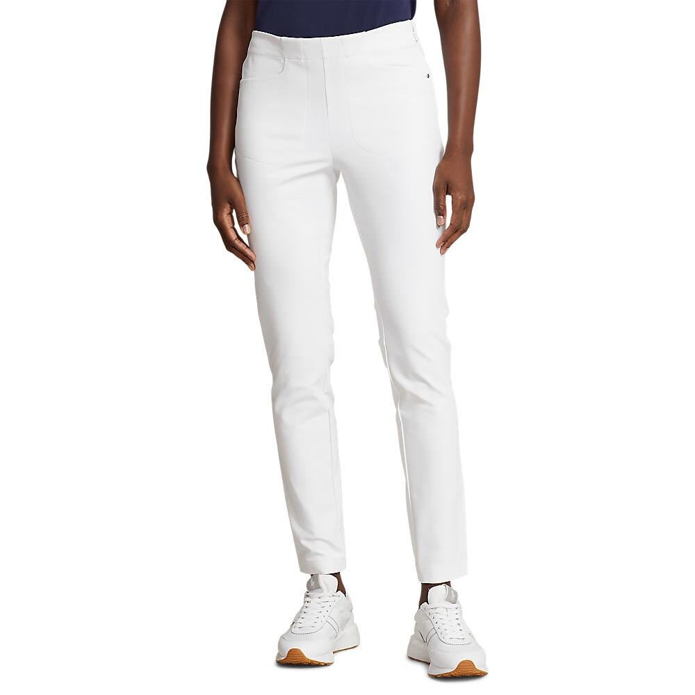 RLX Ralph Lauren Women's Eagle Stretch Twill Golf Pants Ceramic White Size 2 NWT